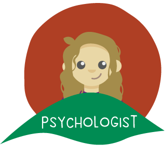 A cartoon of a psychologist