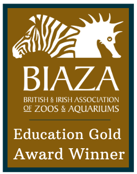 BIAZA education gold award winner